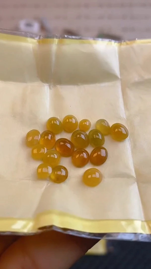 【闪购商品】翡翠耳饰未镶嵌天然A货翡翠79