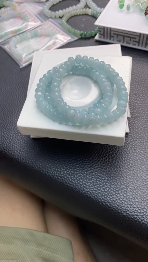未镶嵌手串翡翠19天然A货翡翠手串多样性发其一