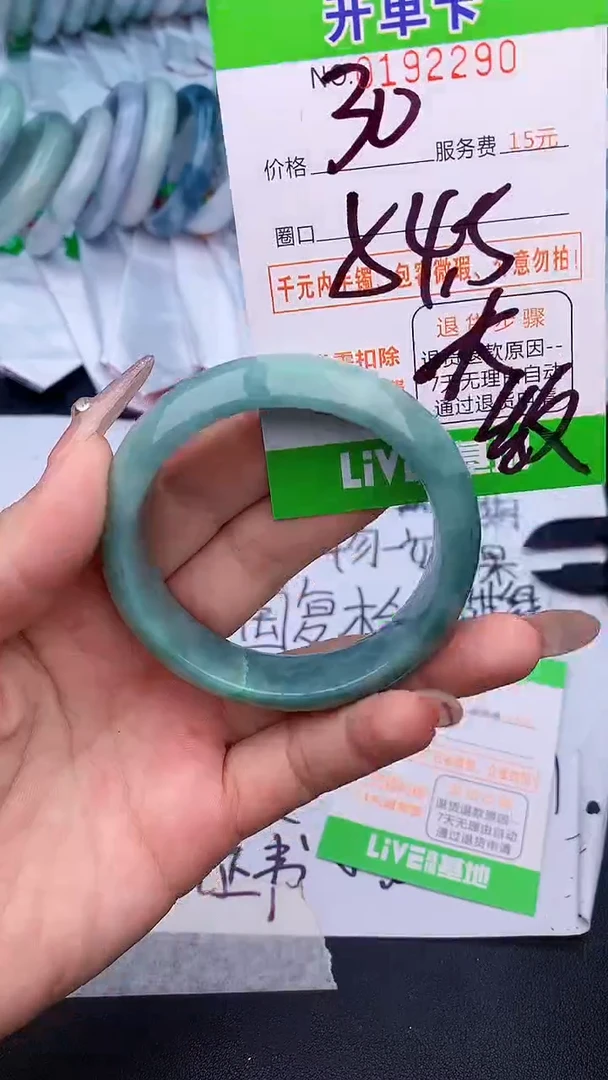 未镶嵌手镯翡翠90 天然缅甸A货
