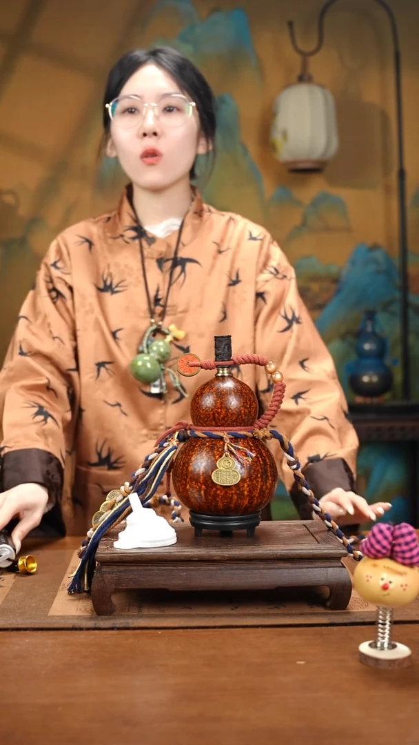 XY061网兜款大漆款酒葫芦（现货现发）