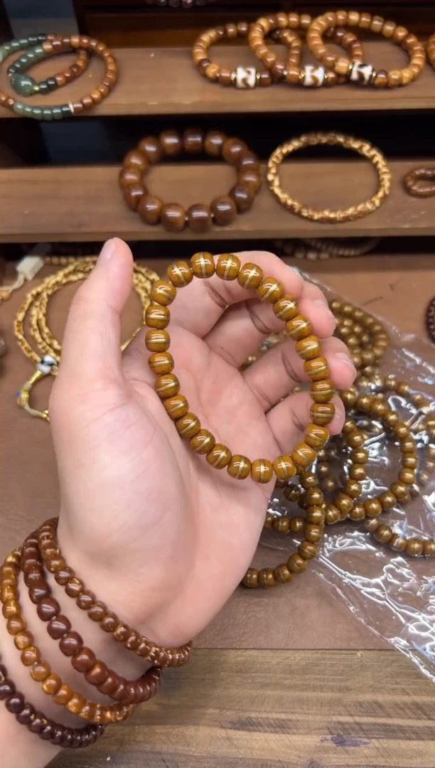 手串紫金鼠黄皮实心一线天卡9 入门福利