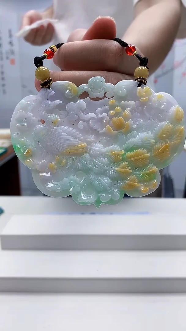 定制翡翠未镶嵌4868bb-毛货挂件123