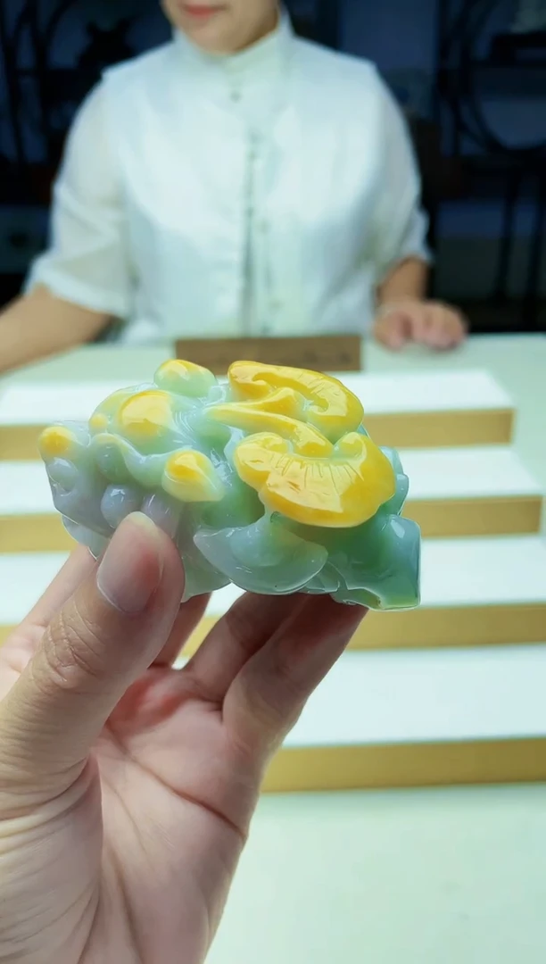 未镶嵌定制翡翠毛货09150198