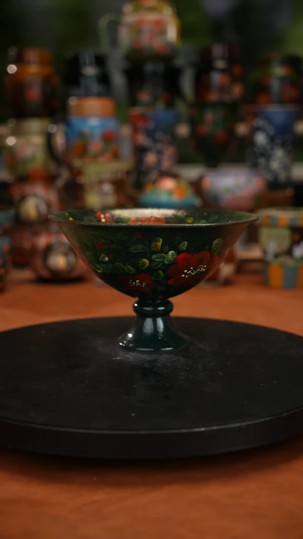 油画手 绘釉下彩