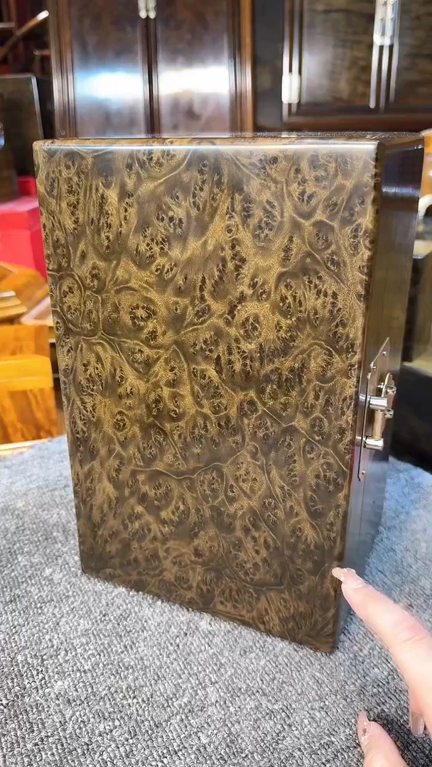 【闪购商品】乌木类成套家具阴沉乌木首饰盒Y425