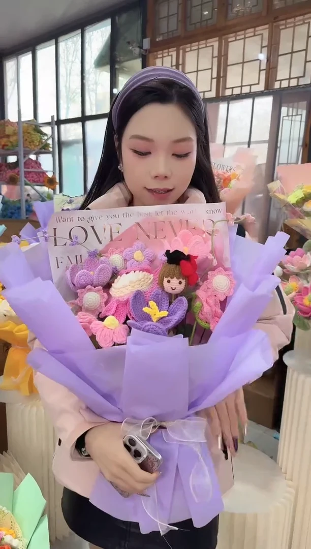 非遗手工花束，孤品清仓