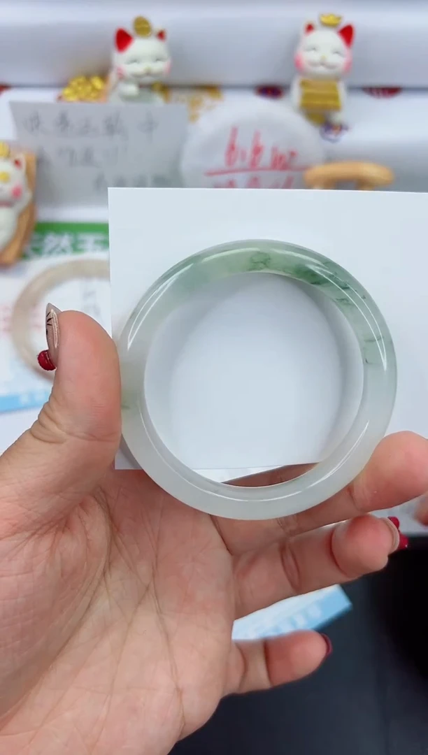 【闪购商品】石英质玉手镯未镶嵌1108-54.8