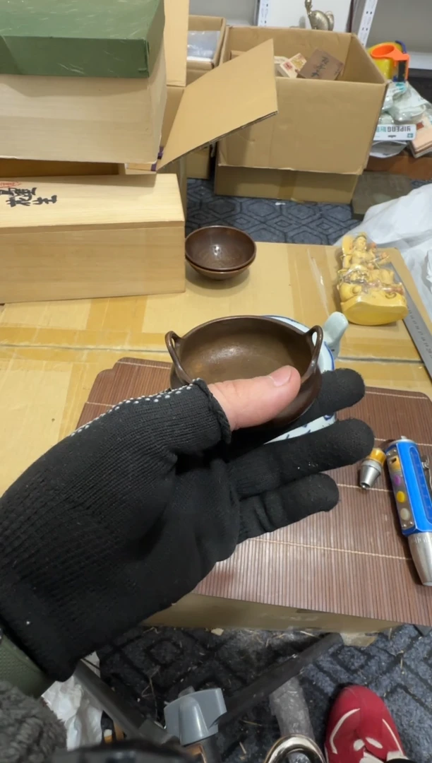 摆件铜%二哥亚路中古文化