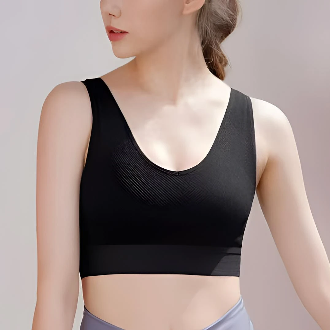 四色斜纹理吊带背心