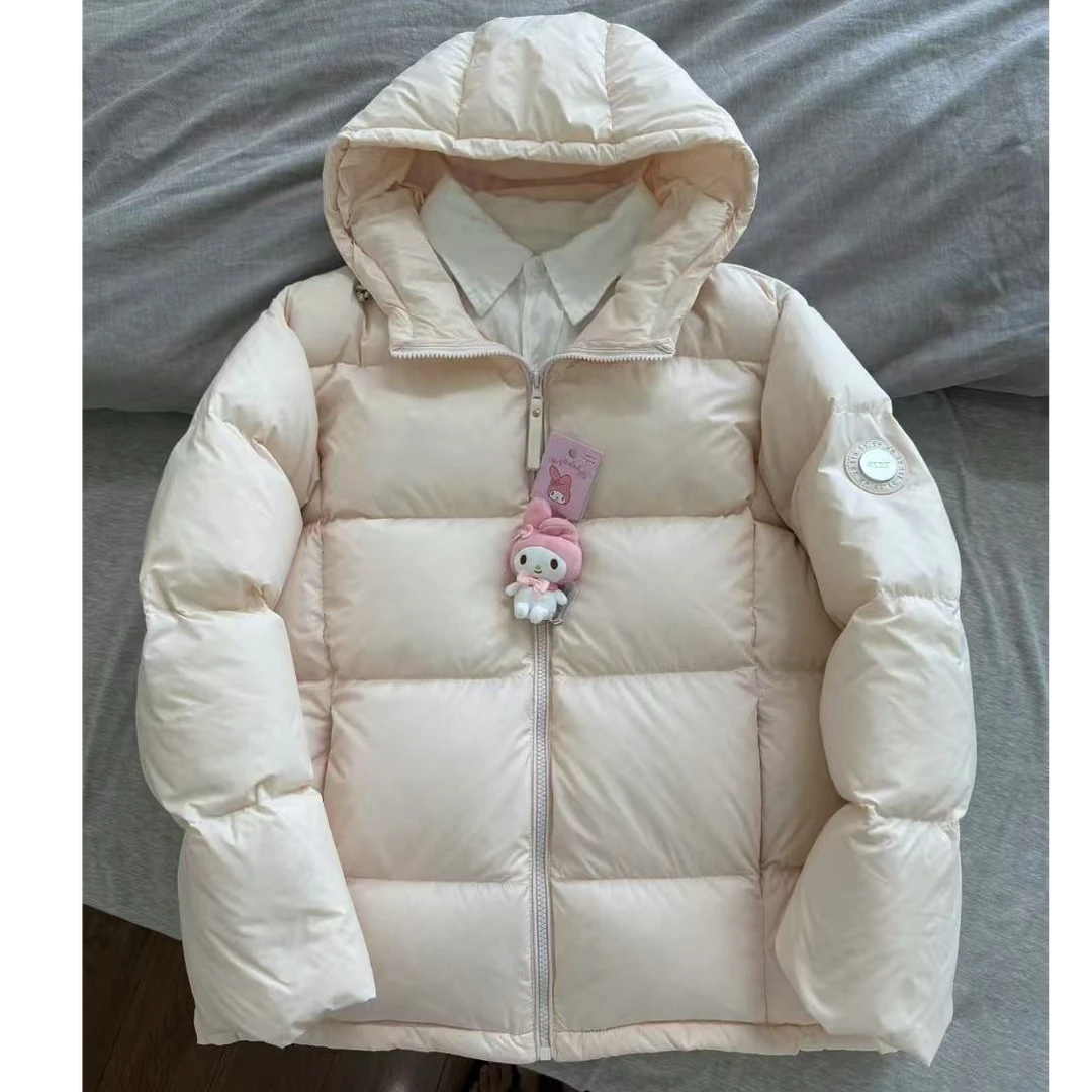 519-899女士百搭秋季大衣冬季深色棉服复古修身保暖上衣女装毛衣