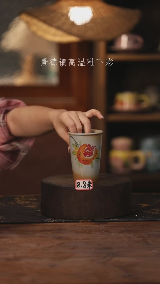 陶瓷景德镇高温釉下手绘陶瓷360