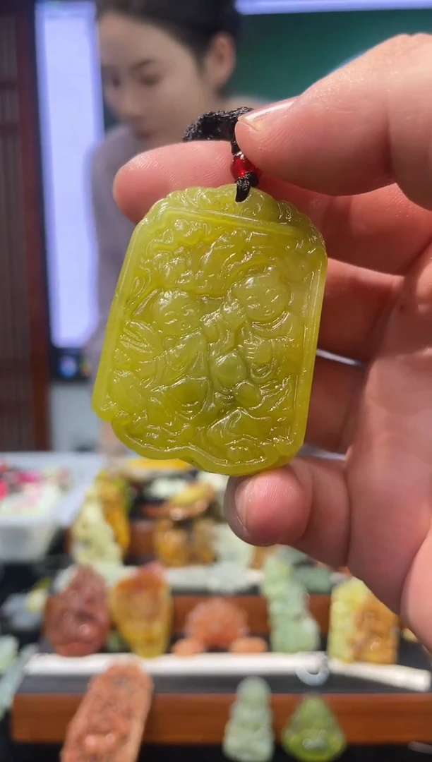 【闪购商品】岫玉吊坠未镶嵌·