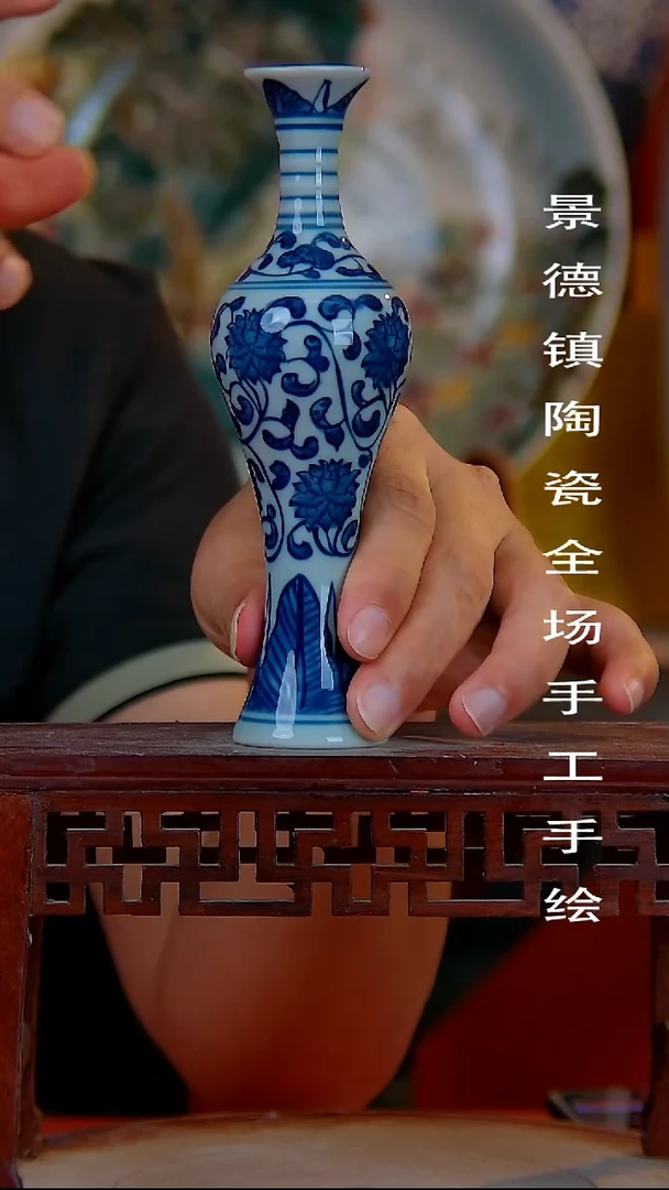 摆件景德镇陶瓷 全场手工手绘
