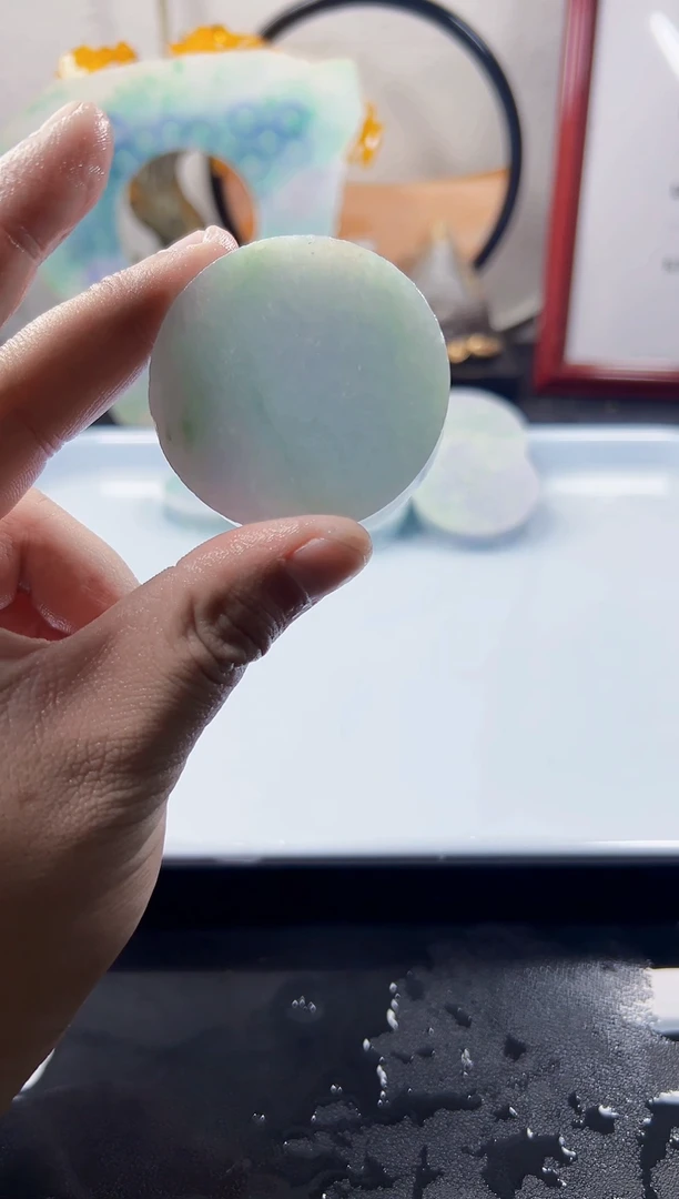 颈饰未镶嵌翡翠天然缅甸A货翡翠