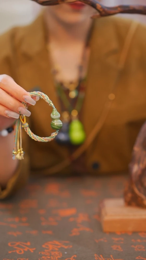 68非遗漆手艺工天然葫芦文玩福禄