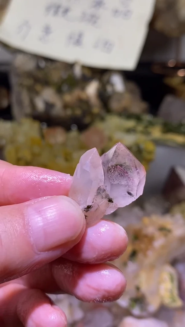 未镶嵌珠宝半成品水晶49号四川美姑超七花园水晶