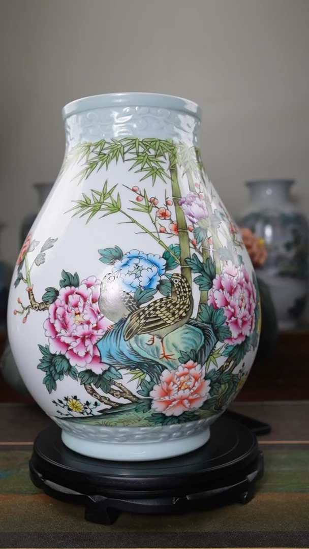 【闪购商品】摆件瓷造确保手工手绘作品