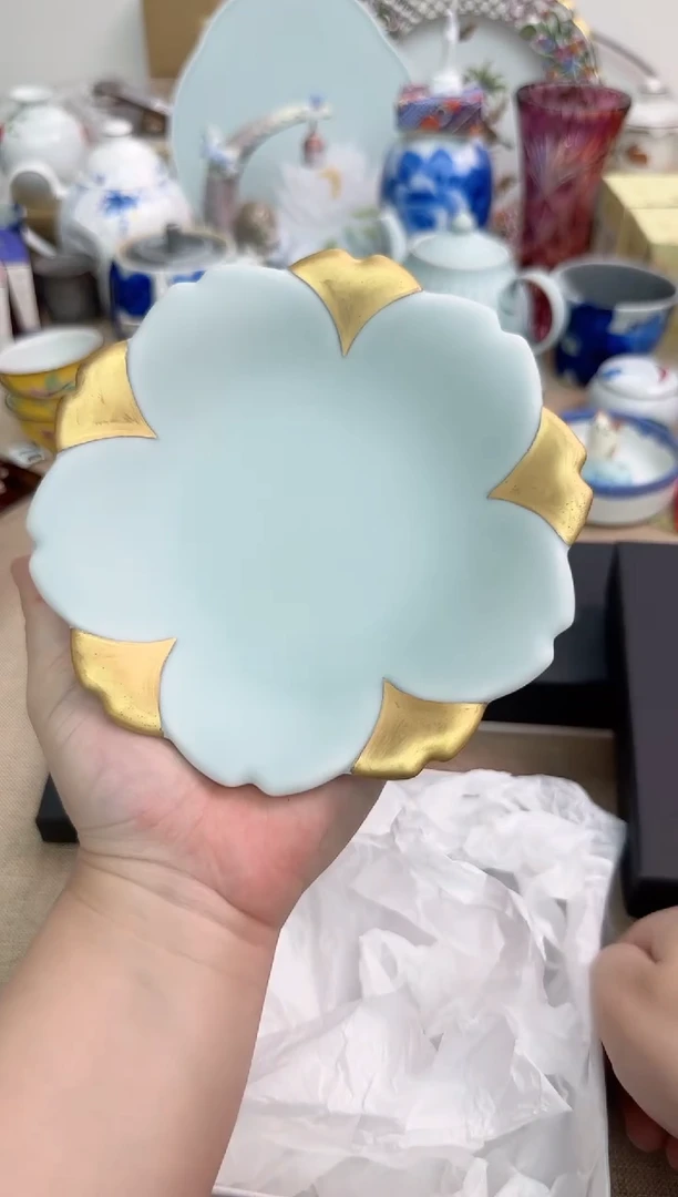 瓷片辰辰的瓷器好看到爆炸