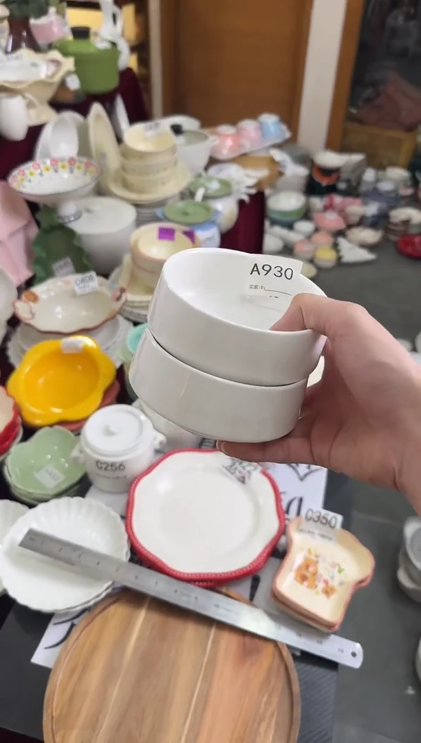 摆件陶A930-4个   仓库清仓福利陶瓷微瑕