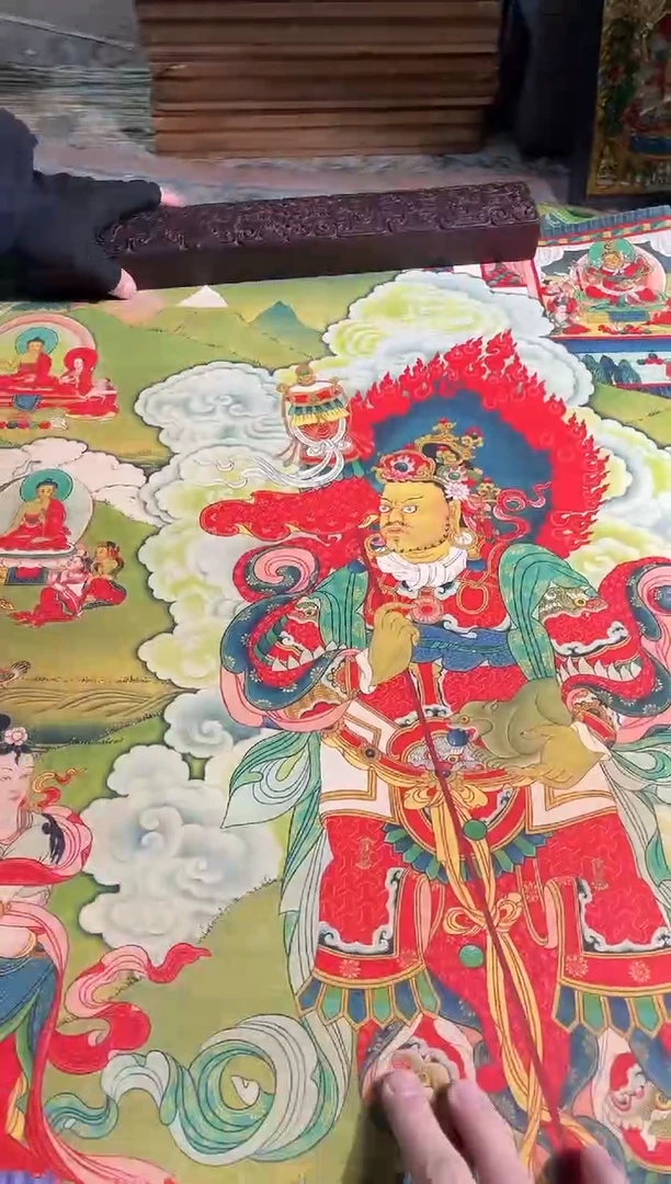 卷轴画天天的唐卡tk160