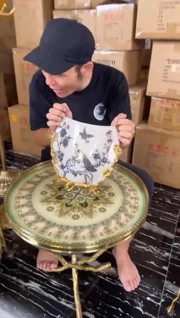 黄铜黛姿家居装饰品摆件