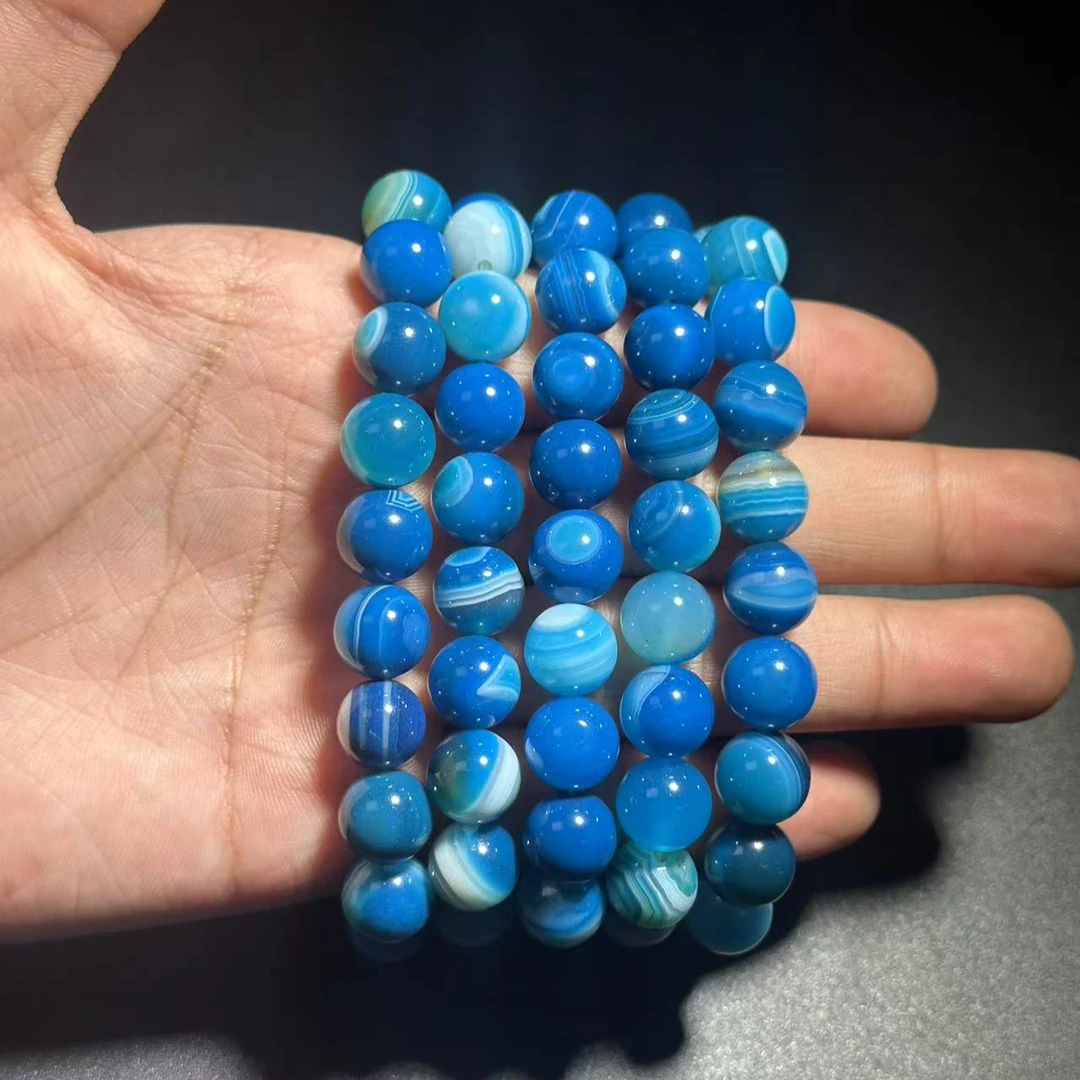 【三弟推荐】克莱因蓝圆珠手串（多样性发其一）-20064