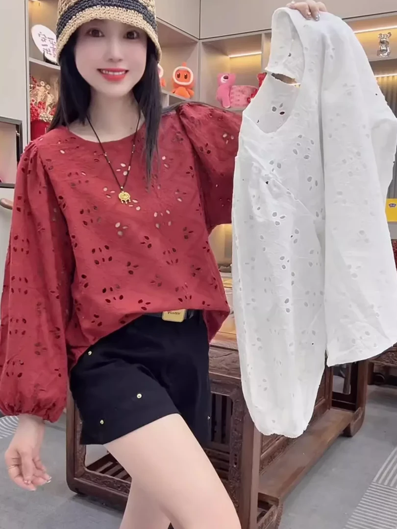 法式轻奢别致绝美高级感超好看气质时尚高端洋气慵懒松弛感衬衫秋