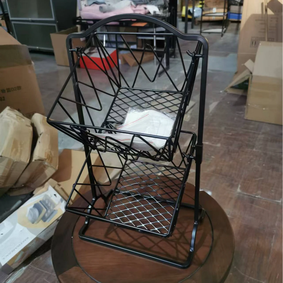 ES-FB008果蔬置物吊篮2层08款库存尾货置物架（七楼）3325