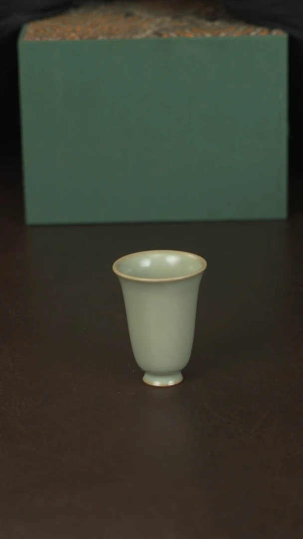 瓷瓷 宣宝汝瓷原矿原釉手工作品