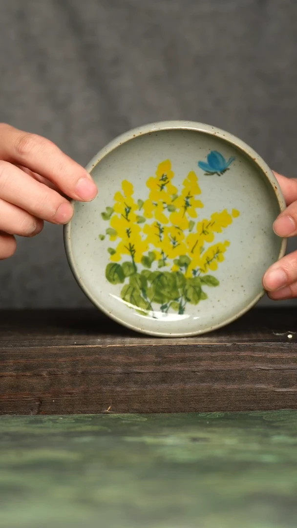 【闪购商品】杯青诗手工手绘瓷器