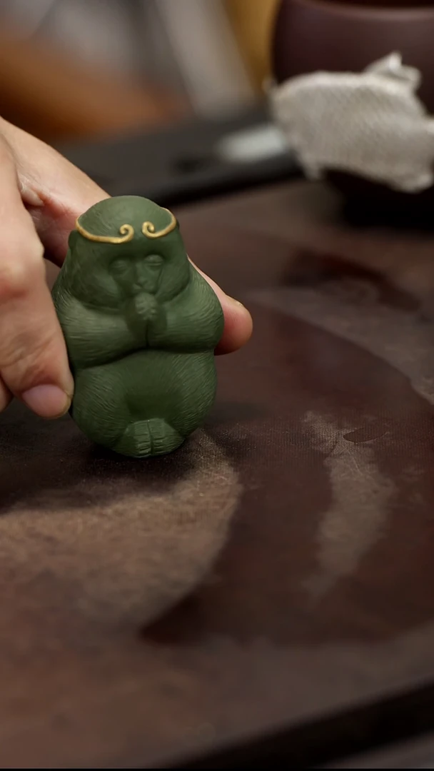 紫砂茶宠紫砂猴子