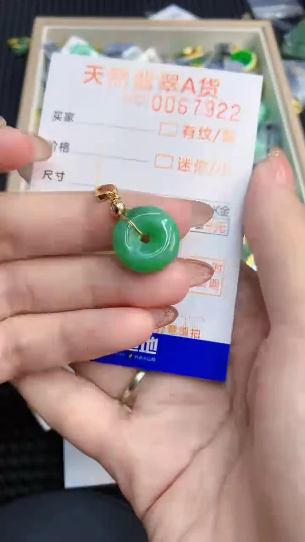 【闪购商品】翡翠未镶嵌颈饰            8
