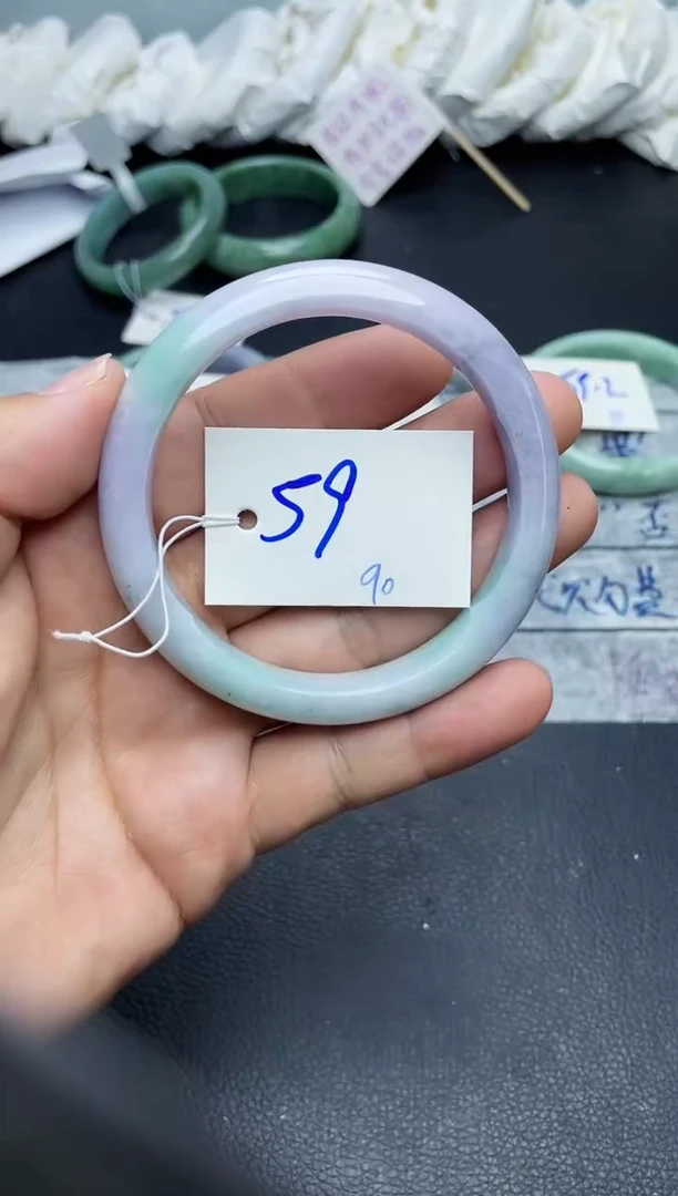 未镶嵌手镯翡翠90