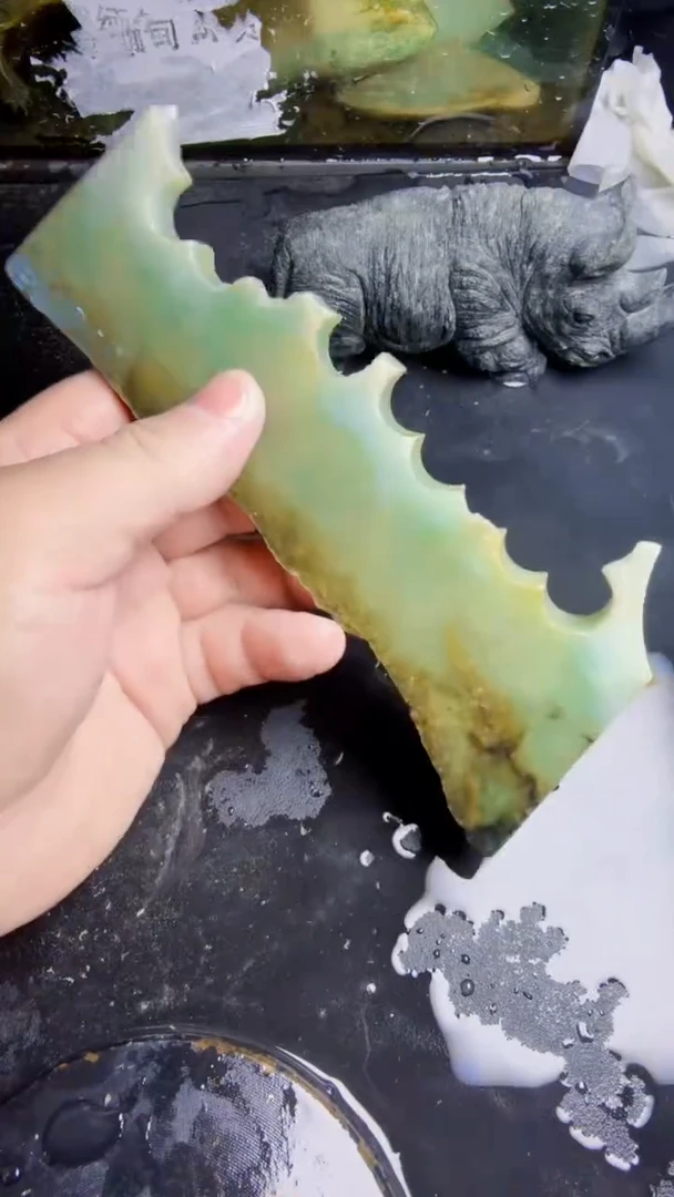 未镶嵌挂件翡翠天然翡翠364