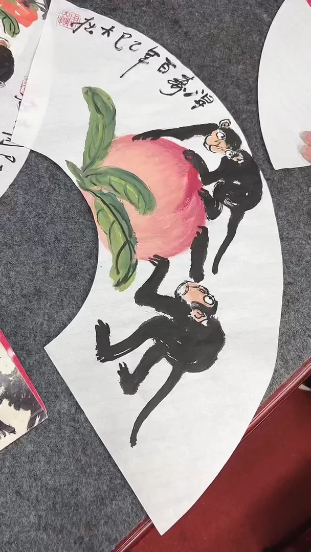 国画周大拙/国画/花鸟