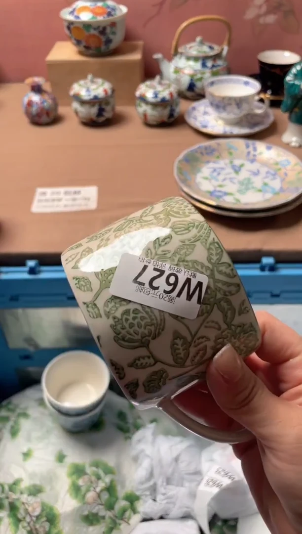 瓷片桃**妖瓷器瓷器W627