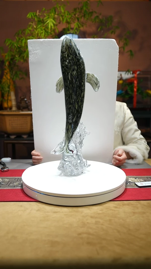 【闪购商品】琉璃手工艺品鲲鹏