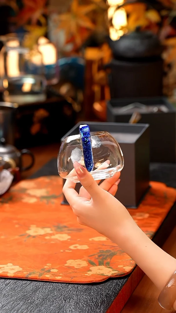 禾器/中号淡然茶海/宝蓝金