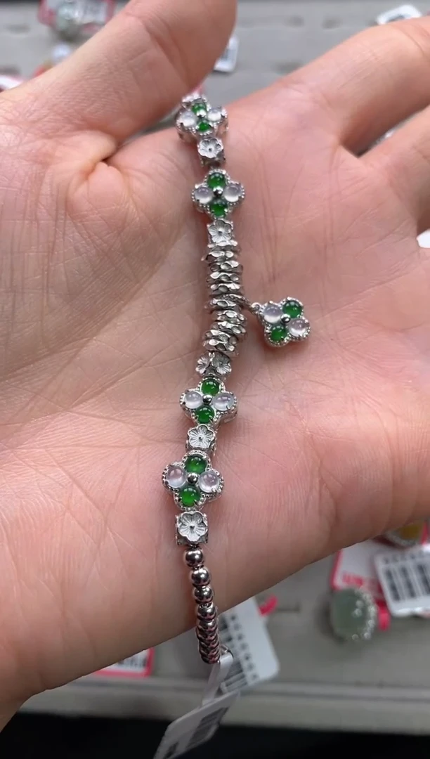 【闪购商品】翡翠戒指银S925镶嵌11111--8