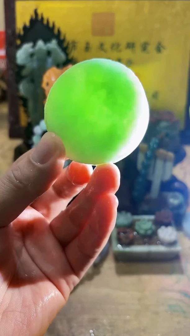 未镶嵌挂件翡翠A货常星8180