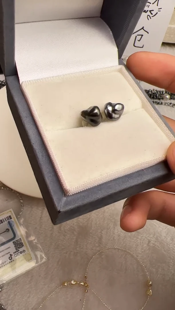 未镶嵌耳饰海水珍珠珍珠