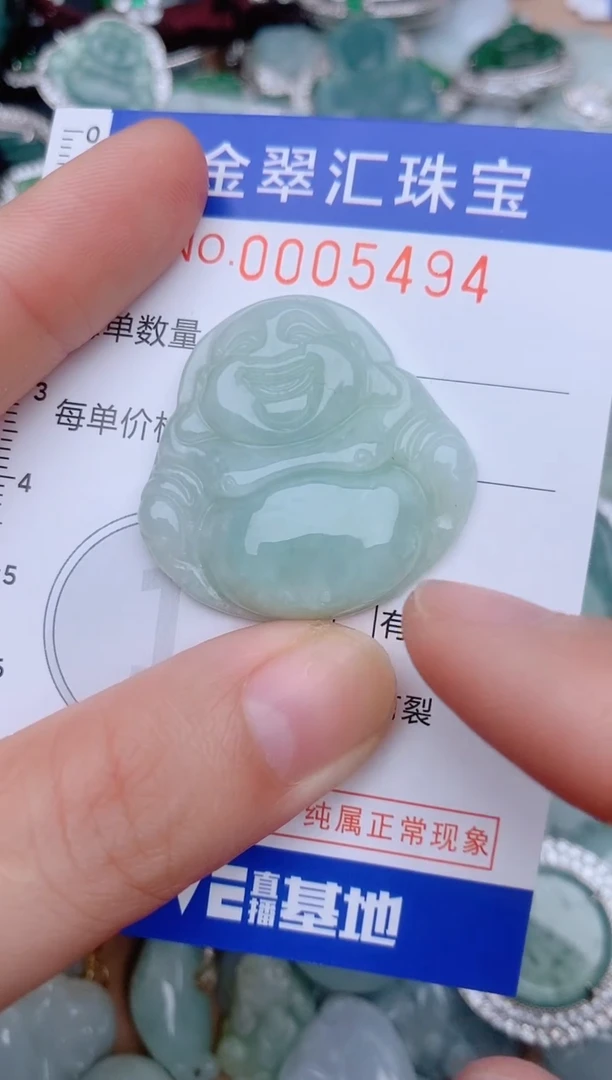 翡翠未镶嵌颈饰5494........1