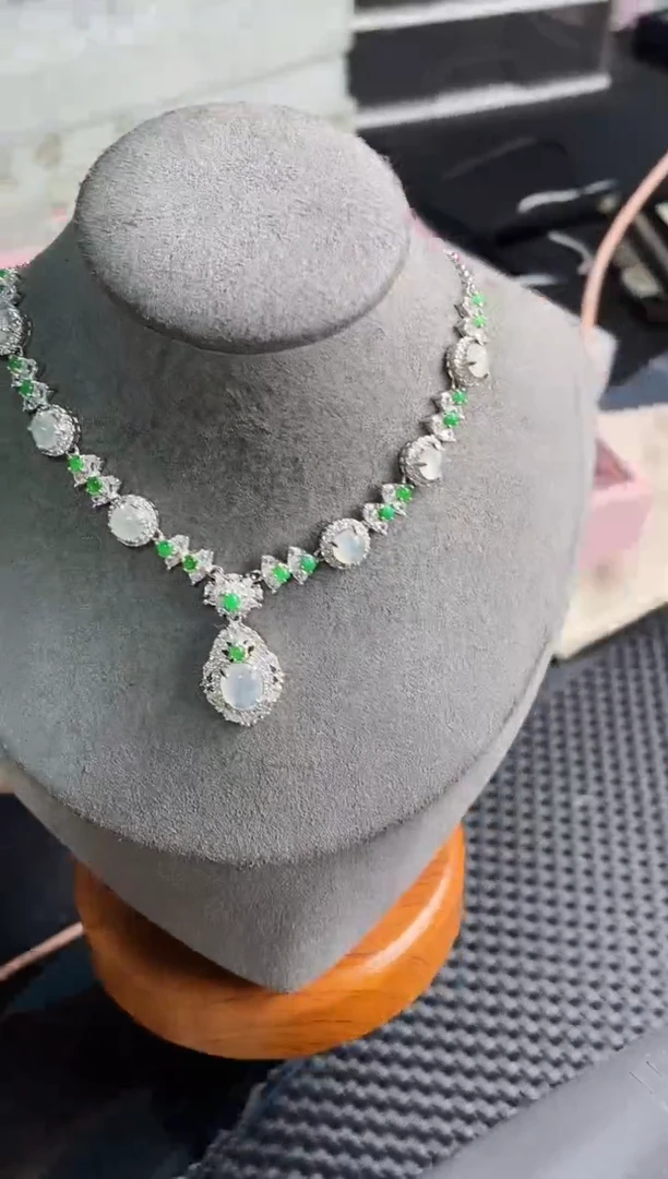 【闪购商品】翡翠戒指银S925镶嵌4444444-8