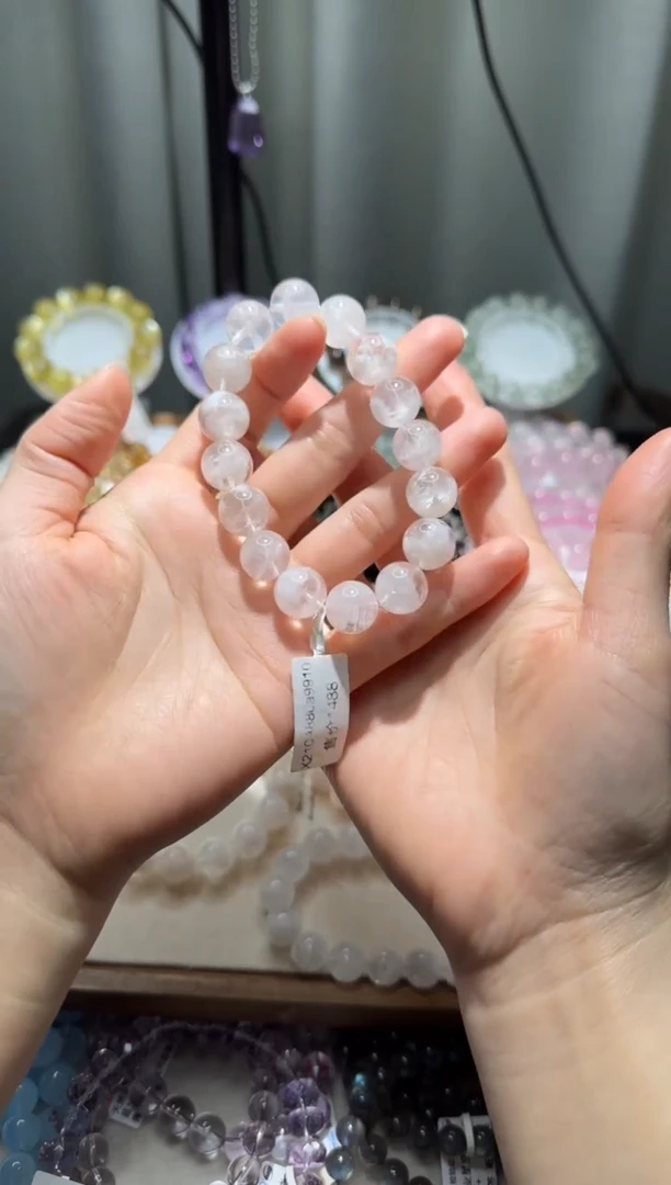 【闪购商品】水晶手链未镶嵌雪花幽灵12mm