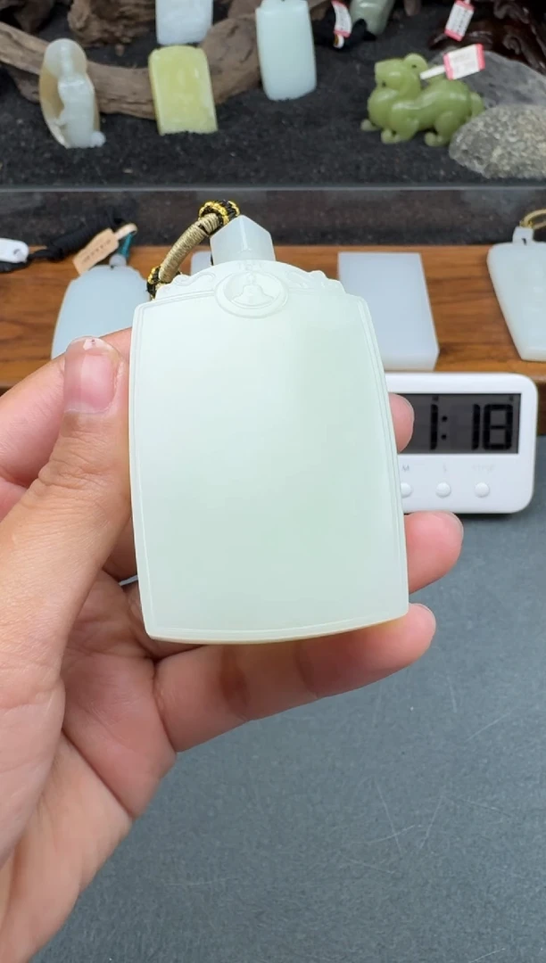 颈饰未镶嵌和田玉无**说1