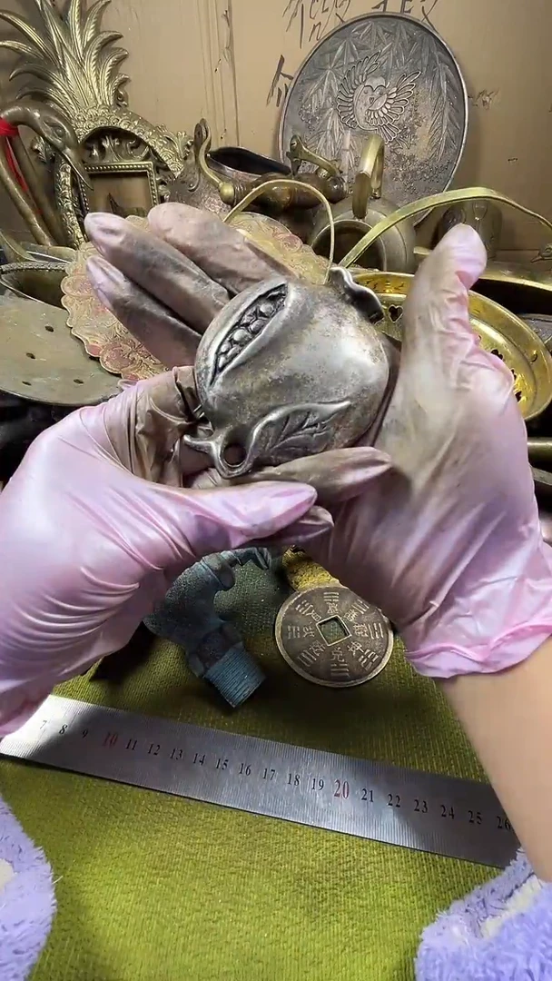 郑*东亿锦铜回流铜器摆件68