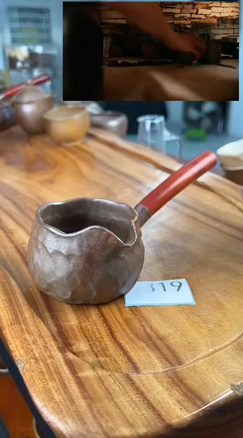 雷州窑茶器3198公道杯