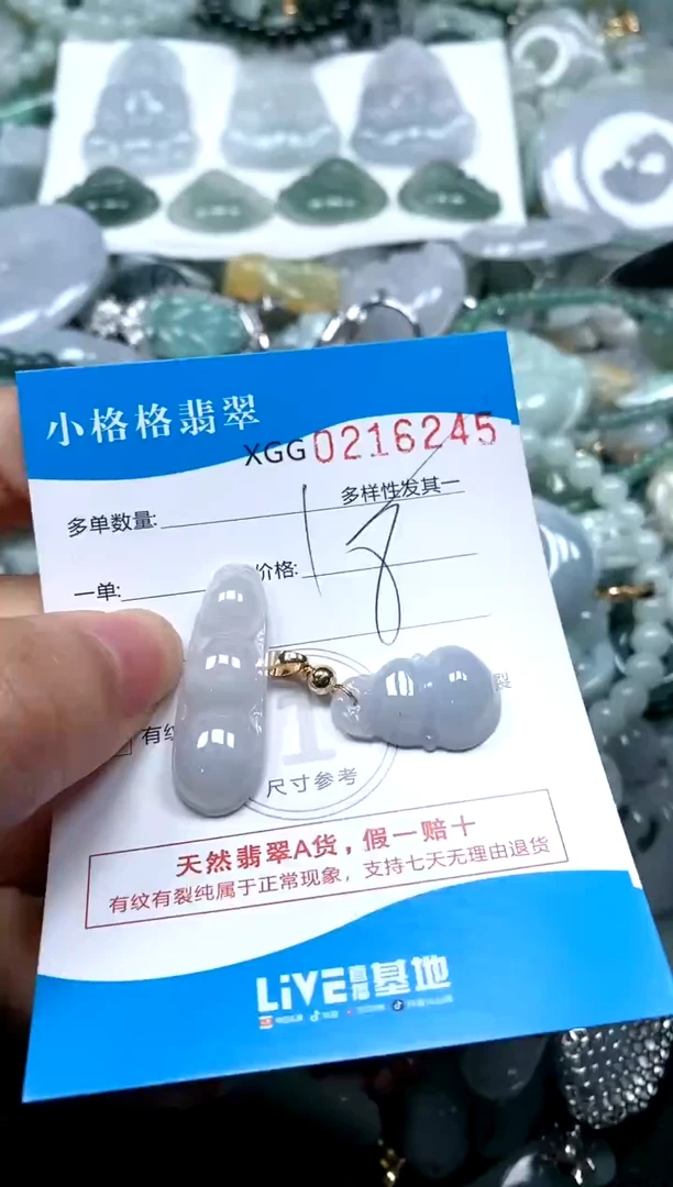 【闪购商品】翡翠颈饰未镶嵌闪购商品0216245