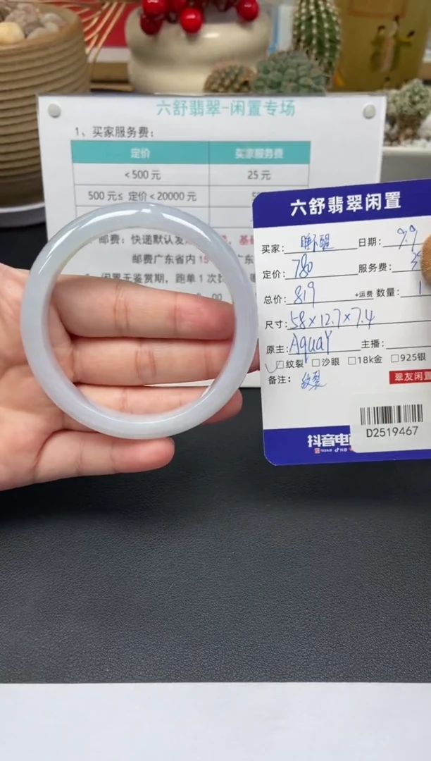 未镶嵌手镯翡翠睡**、D2519467