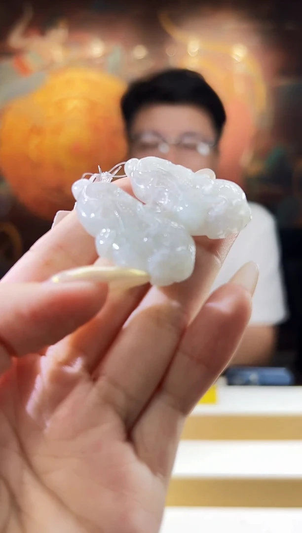 翡翠未镶嵌颈饰多样性自选发其一（挂件）